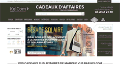 Desktop Screenshot of cadeaux-entreprise-pro.com