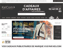 Tablet Screenshot of cadeaux-entreprise-pro.com